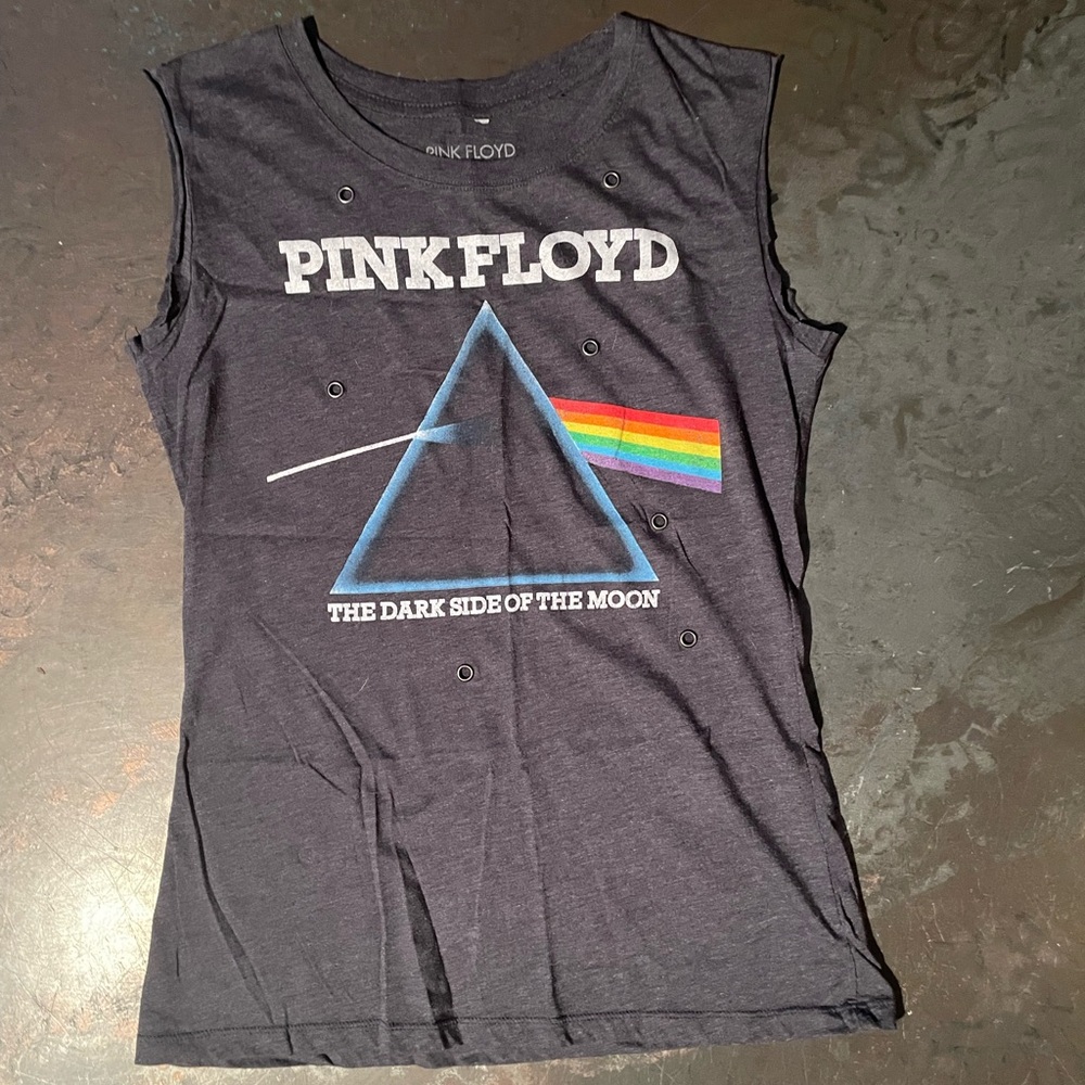 Pink Floyd Dark Side of the Moon Tank Top - charcoal